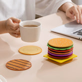 Burger Coaster Set of 8 Pieces